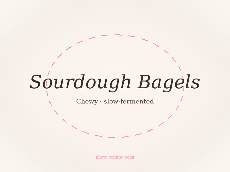 Gluten-free sourdough bagels